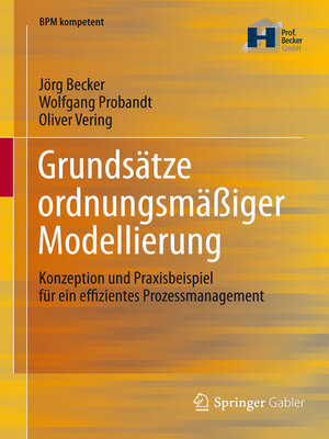 cover image of Grundsätze ordnungsmäßiger Modellierung